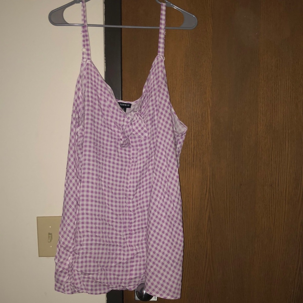 Cute purple tank